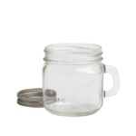 Recipient din sticla pentru lumanari, 50 ml