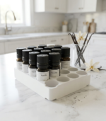Organizator Recipiente 10ml 20 Recipiente Alb V1.0 (700 x 800 px)